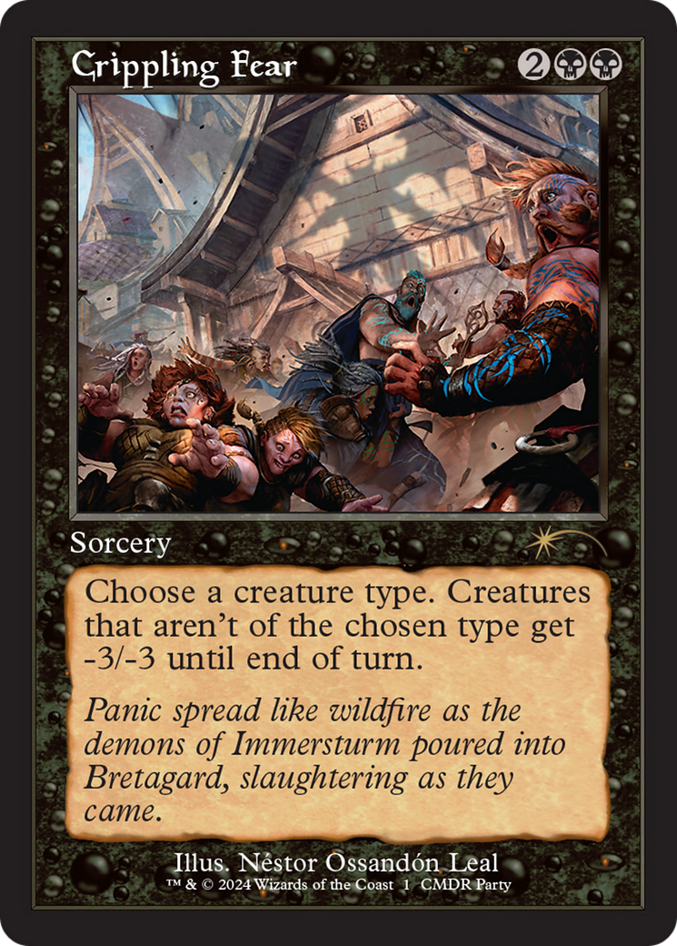 Crippling Fear (Retro Frame) [Wizards Play Network 2024] - Magic: The Gathering - Card Brawlers | Quebec | Canada |