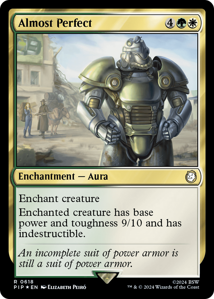 Almost Perfect (Surge Foil) [Fallout] - Magic: The Gathering - Card Brawlers | Quebec | Canada |