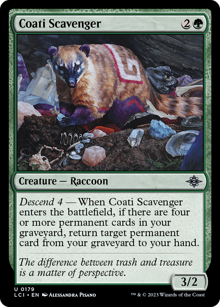 Coati Scavenger [The Lost Caverns of Ixalan] - Magic: The Gathering - Card Brawlers | Quebec | Canada |