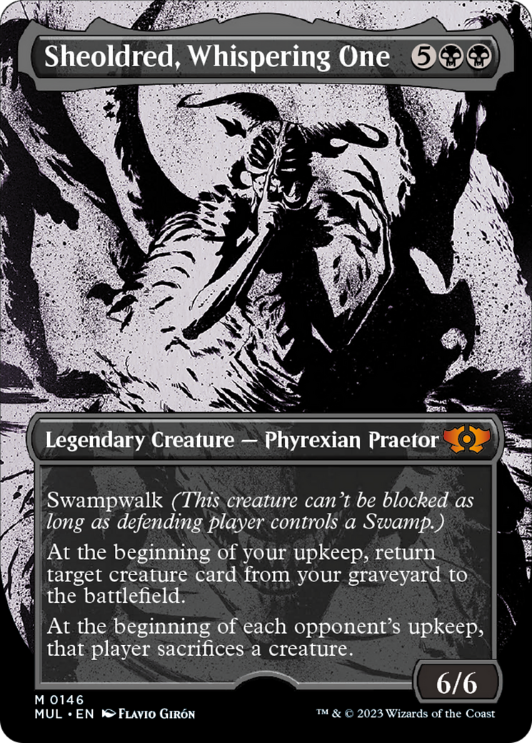 Sheoldred, Whispering One (Halo Foil) [Multiverse Legends] - Magic: The Gathering - Card Brawlers | Quebec | Canada |