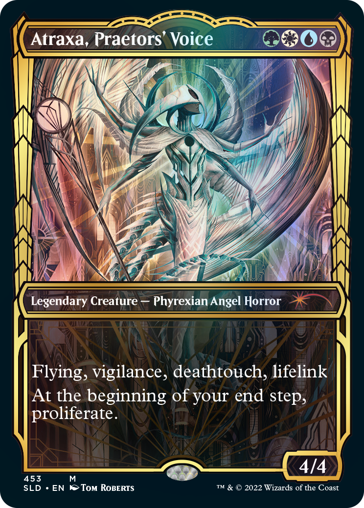 Atraxa, Praetors' Voice (Showcase Gilded Foil) [Secret Lair Drop Series] - Magic: The Gathering - Card Brawlers | Quebec | Canada |
