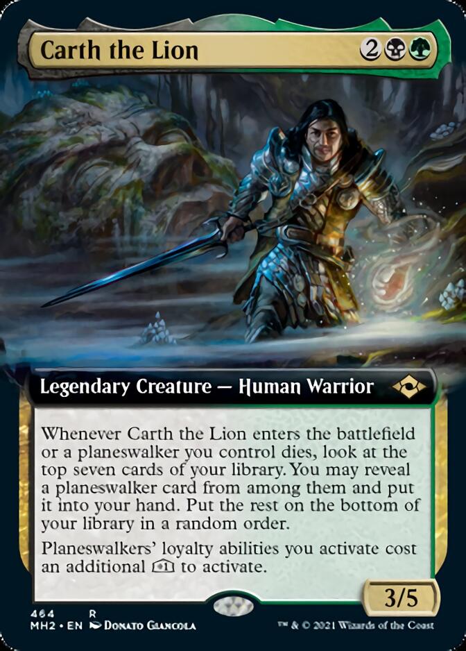 Carth the Lion (Extended Art) [Modern Horizons 2] - Magic: The Gathering - Card Brawlers | Quebec | Canada |