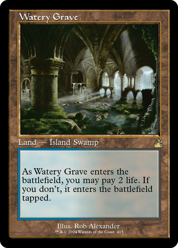 Watery Grave (Retro) [Ravnica Remastered] - Magic: The Gathering - Card Brawlers | Quebec | Canada |