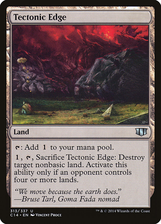 Tectonic Edge [Commander 2014] - Magic: The Gathering - Card Brawlers | Quebec | Canada |