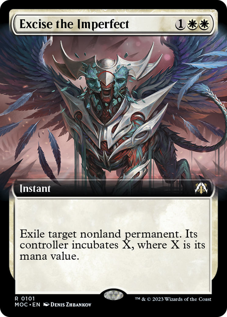 Excise the Imperfect (Extended Art) [March of the Machine Commander] - Magic: The Gathering - Card Brawlers | Quebec | Canada |