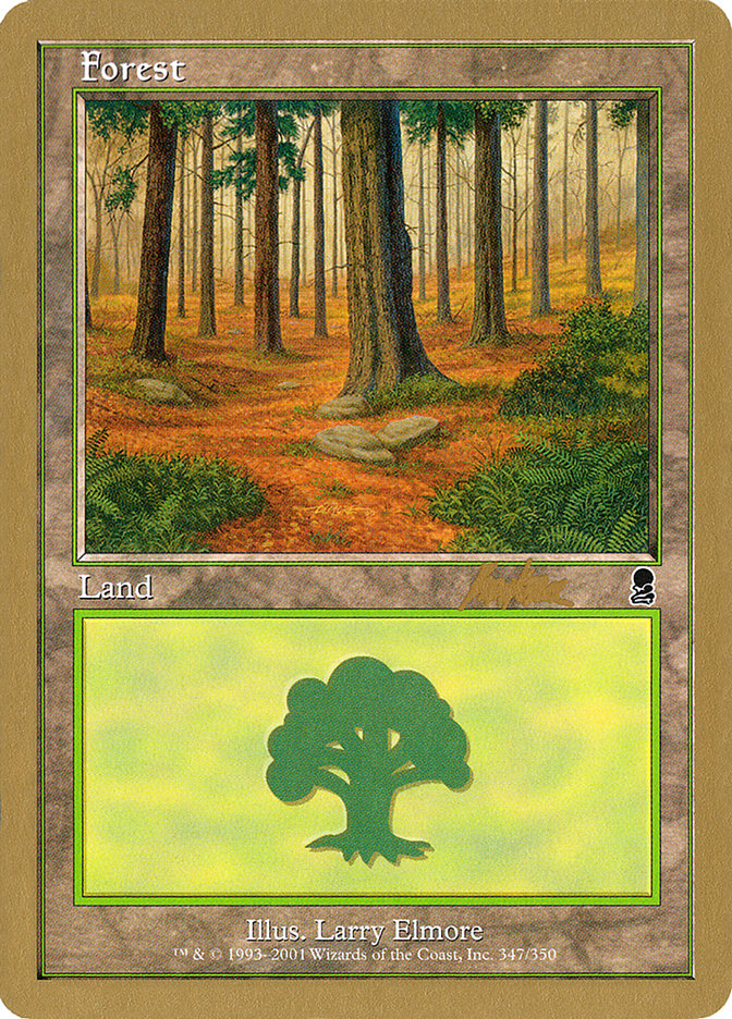 Forest (bk347) (Brian Kibler) [World Championship Decks 2002] - Magic: The Gathering - Card Brawlers | Quebec | Canada |