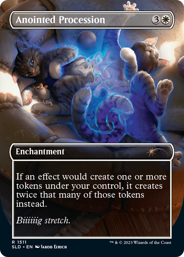 Anointed Procession // Anointed Procession [Secret Lair Commander Deck: Raining Cats and Dogs] - Magic: The Gathering - Card Brawlers | Quebec | Canada |