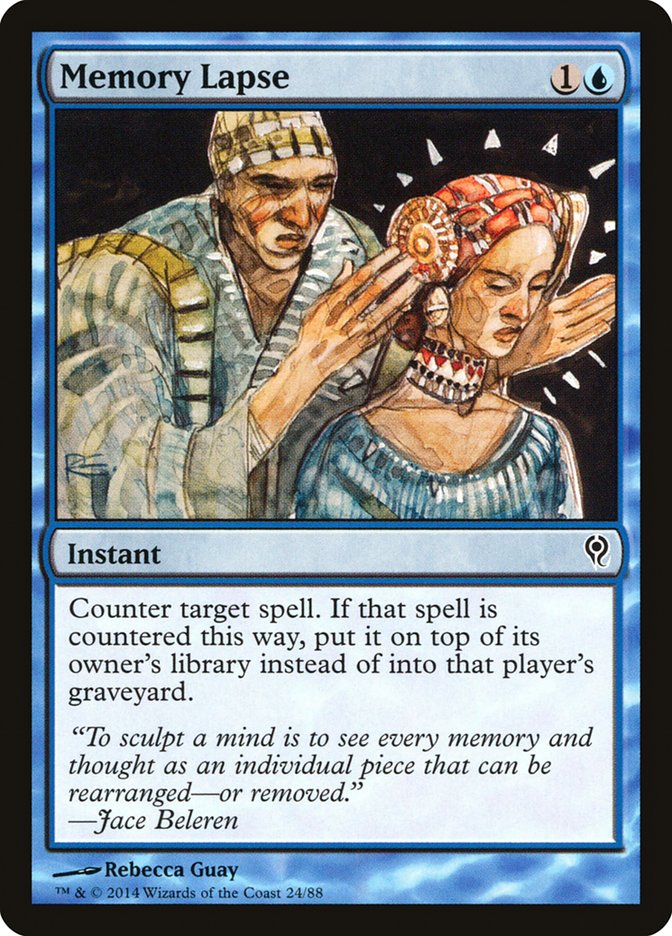 Memory Lapse [Duel Decks: Jace vs. Vraska] - Magic: The Gathering - Card Brawlers | Quebec | Canada |