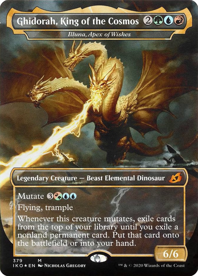 Illuna, Apex of Wishes - Ghidorah, King of the Cosmos (Godzilla Series) [Ikoria: Lair of Behemoths] - Magic: The Gathering - Card Brawlers | Quebec | Canada |