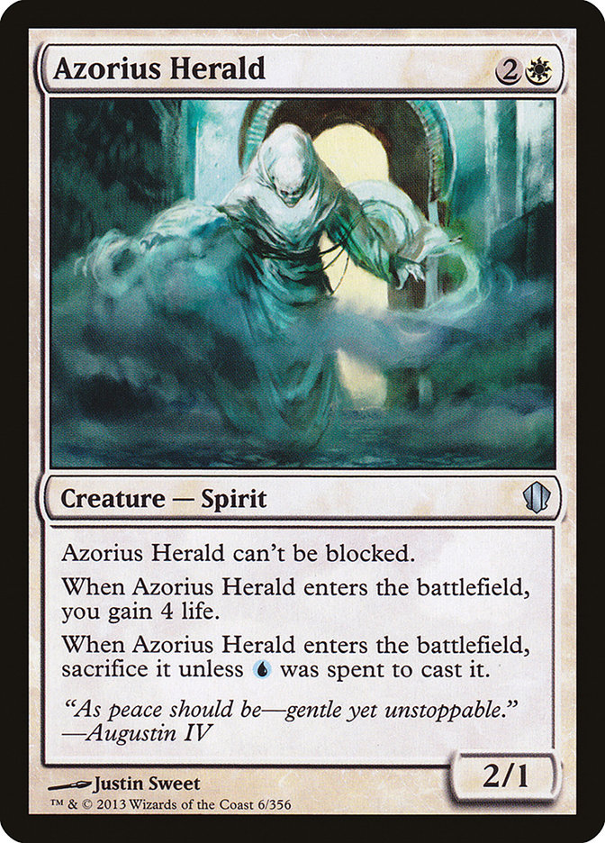 Azorius Herald [Commander 2013] - Magic: The Gathering - Card Brawlers | Quebec | Canada |