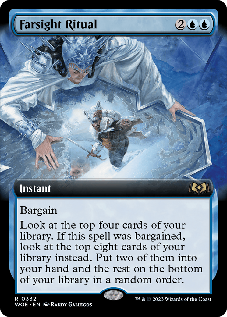 Farsight Ritual (Extended Art) [Wilds of Eldraine] - Magic: The Gathering - Card Brawlers | Quebec | Canada |