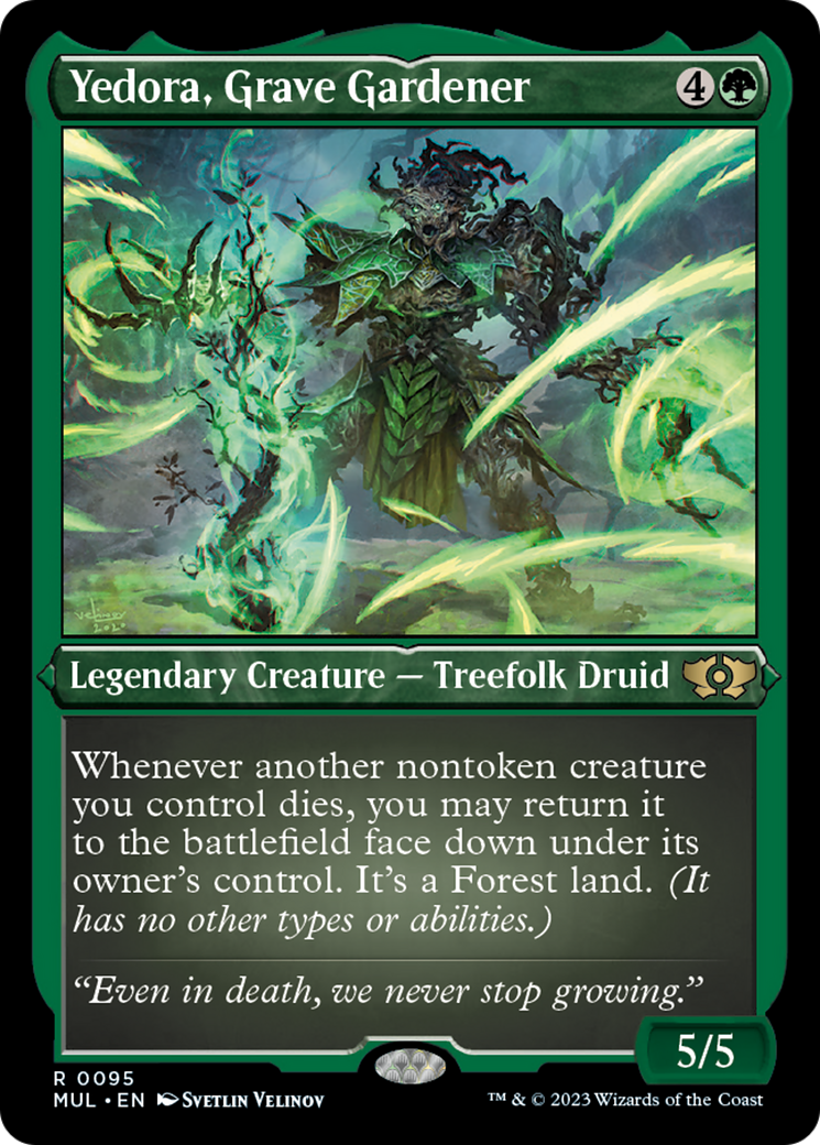 Yedora, Grave Gardener (Foil Etched) [Multiverse Legends] - Magic: The Gathering - Card Brawlers | Quebec | Canada |