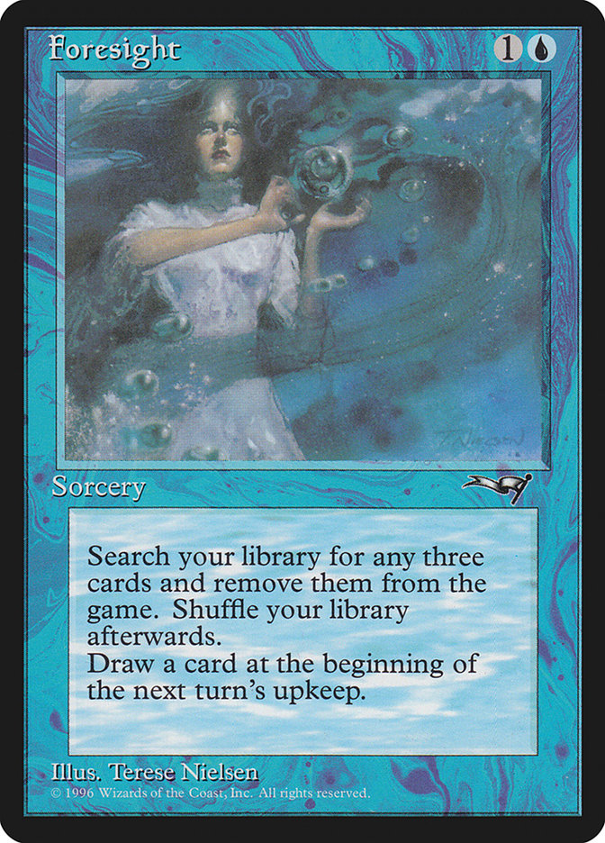 Foresight (Bubble Swirl) [Alliances] - Magic: The Gathering - Card Brawlers | Quebec | Canada |