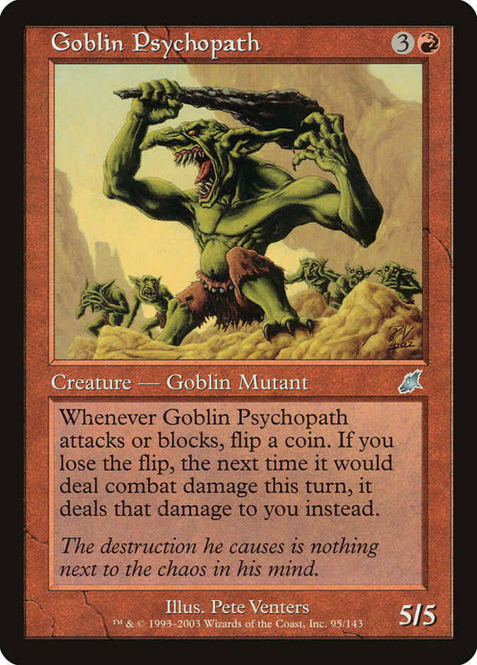 Goblin Psychopath [Scourge] - Magic: The Gathering - Card Brawlers | Quebec | Canada |