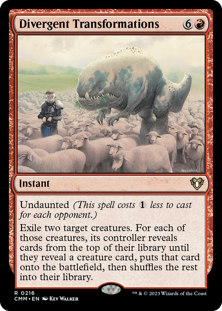 Divergent Transformations [Commander Masters] - Magic: The Gathering - Card Brawlers | Quebec | Canada |