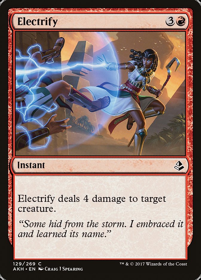 Electrify [Amonkhet] - Magic: The Gathering - Card Brawlers | Quebec | Canada |