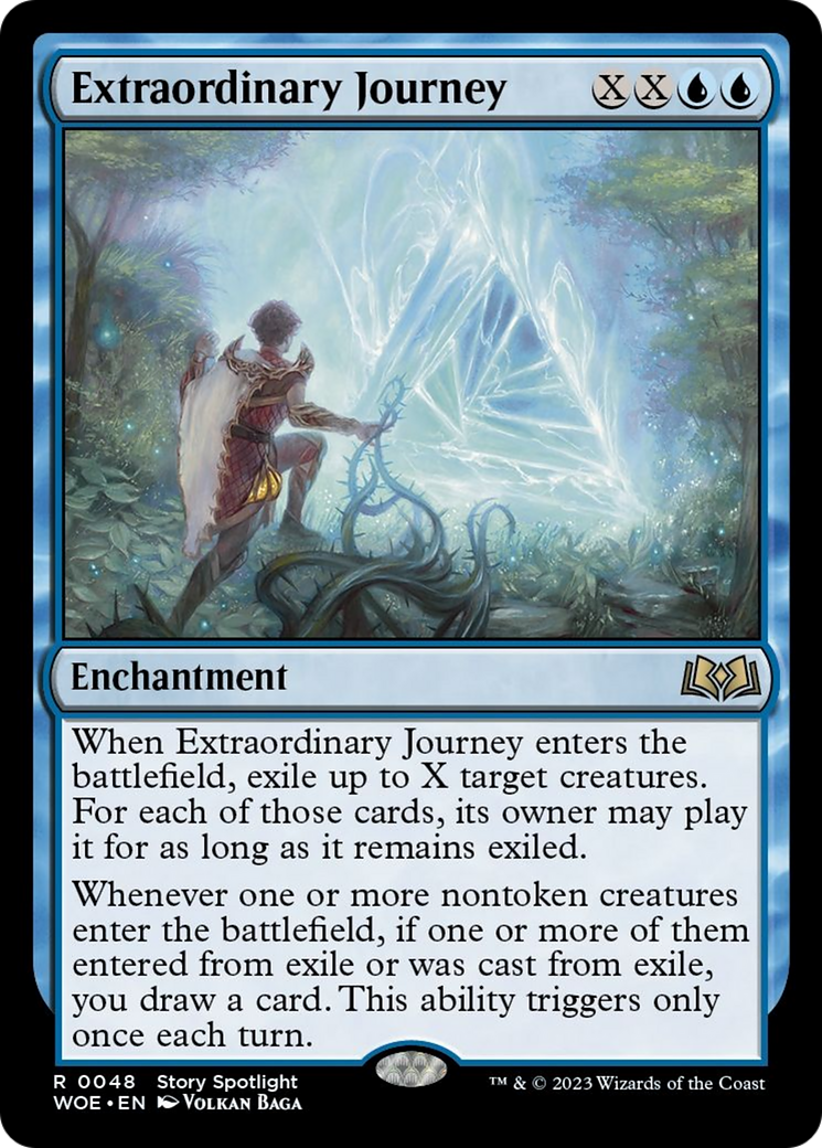 Extraordinary Journey [Wilds of Eldraine] - Magic: The Gathering - Card Brawlers | Quebec | Canada |