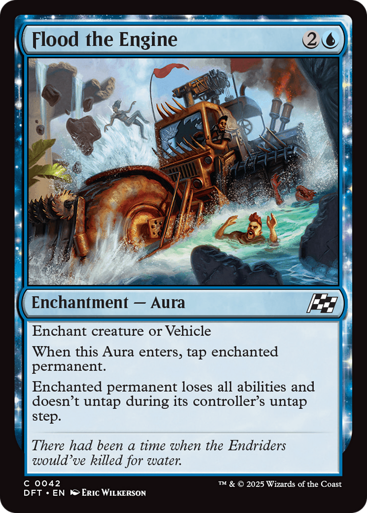 Flood the Engine [Aetherdrift] - Magic: The Gathering - Card Brawlers | Quebec | Canada |