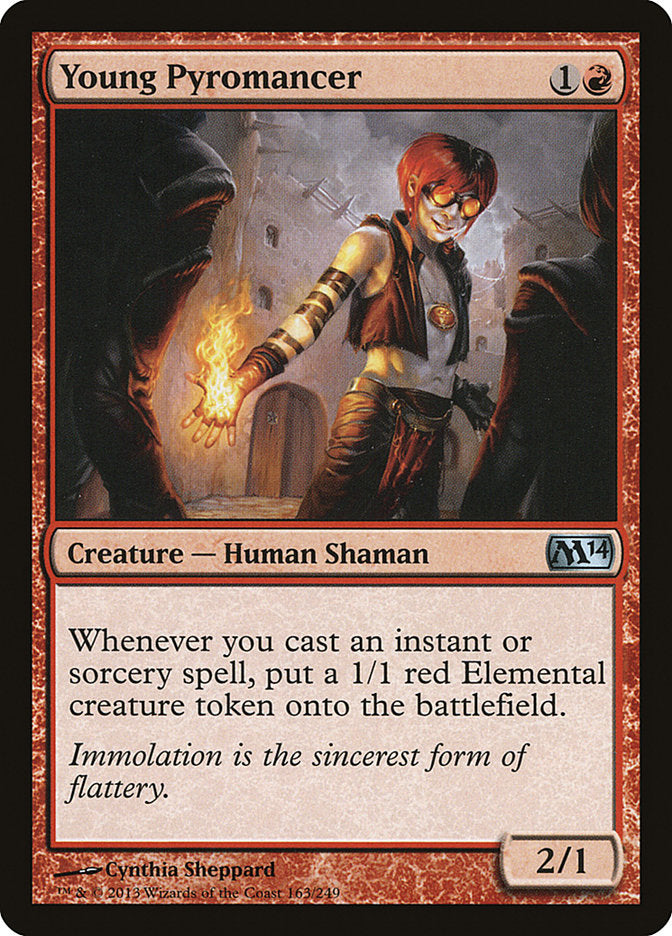 Young Pyromancer [Magic 2014] - Magic: The Gathering - Card Brawlers | Quebec | Canada |