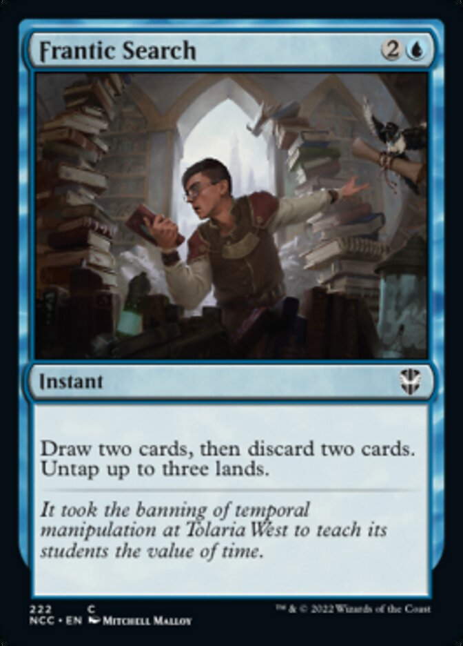 Frantic Search [Streets of New Capenna Commander] - Magic: The Gathering - Card Brawlers | Quebec | Canada |