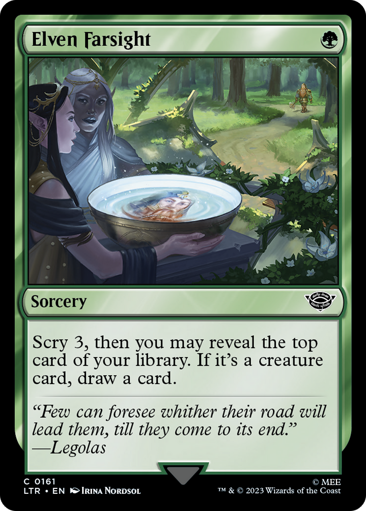 Elven Farsight [The Lord of the Rings: Tales of Middle-Earth] - Magic: The Gathering - Card Brawlers | Quebec | Canada |