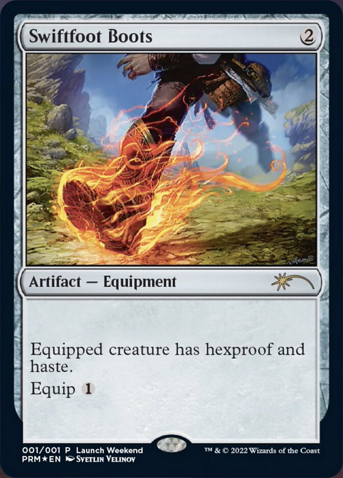 Swiftfoot Boots [Wizards Play Network 2022] - Magic: The Gathering - Card Brawlers | Quebec | Canada |
