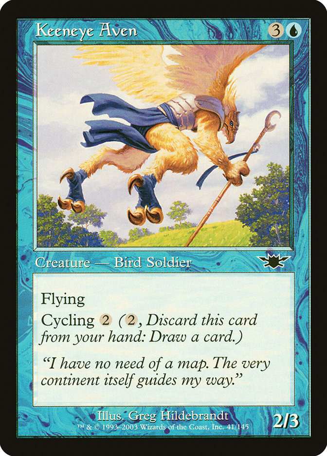 Keeneye Aven [Legions] - Magic: The Gathering - Card Brawlers | Quebec | Canada |
