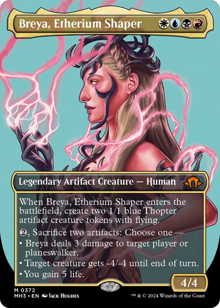Breya, Etherium Shaper (Borderless) [Modern Horizons 3] - Magic: The Gathering - Card Brawlers | Quebec | Canada |