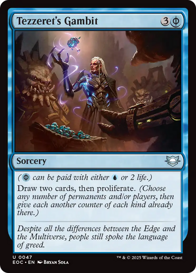 Tezzeret's Gambit [Edge of Eternities Commander] - Magic: The Gathering - Card Brawlers | Quebec | Canada |