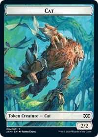 Cat // Myr (024) Double-Sided Token [Double Masters Tokens] - Magic: The Gathering - Card Brawlers | Quebec | Canada |