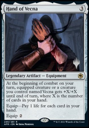 Hand of Vecna (Promo Pack) [Dungeons & Dragons: Adventures in the Forgotten Realms Promos] - Magic: The Gathering - Card Brawlers | Quebec | Canada |