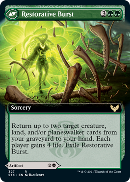 Pestilent Cauldron // Restorative Burst (Extended Art) [Strixhaven: School of Mages] - Magic: The Gathering - Card Brawlers | Quebec | Canada |