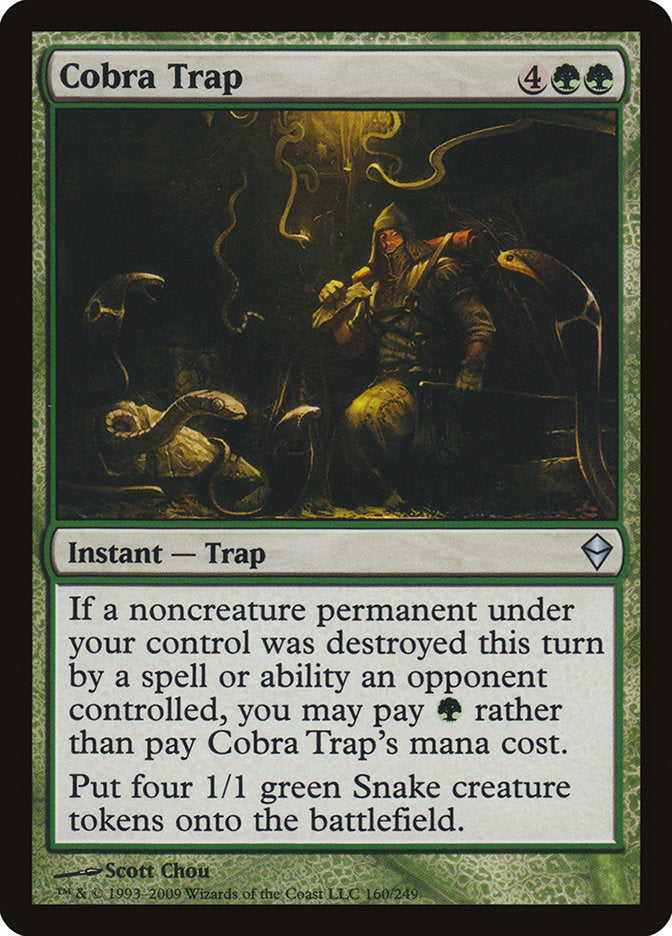 Cobra Trap [Zendikar] - Magic: The Gathering - Card Brawlers | Quebec | Canada |