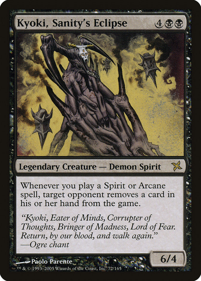 Kyoki, Sanity's Eclipse [Betrayers of Kamigawa] - Magic: The Gathering - Card Brawlers | Quebec | Canada |