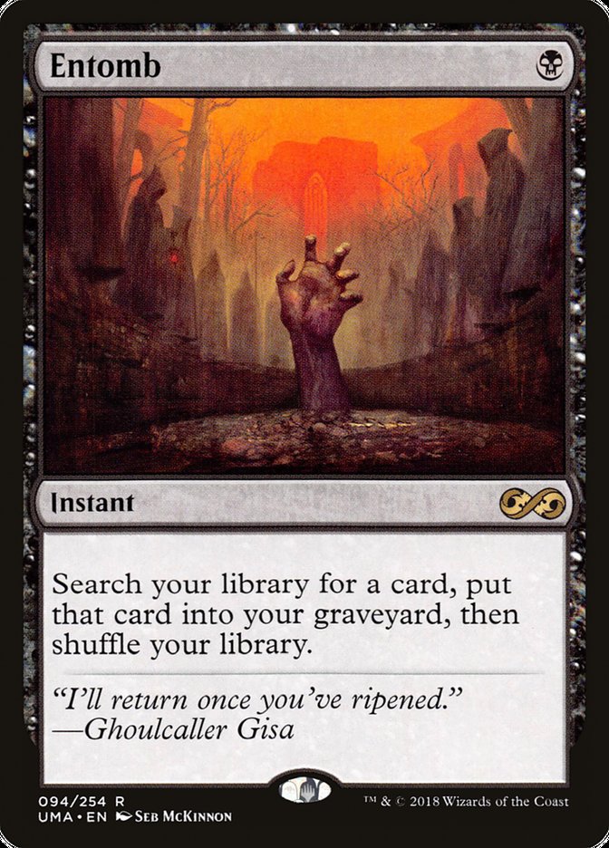 Entomb [Ultimate Masters] - Magic: The Gathering - Card Brawlers | Quebec | Canada |