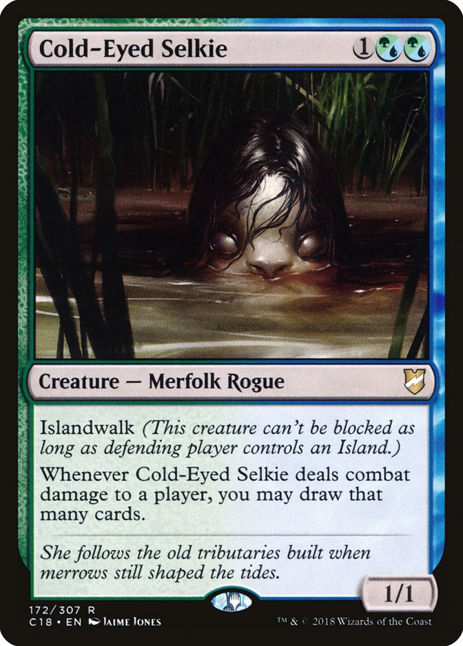 Cold-Eyed Selkie [Commander 2018] - Magic: The Gathering - Card Brawlers | Quebec | Canada |