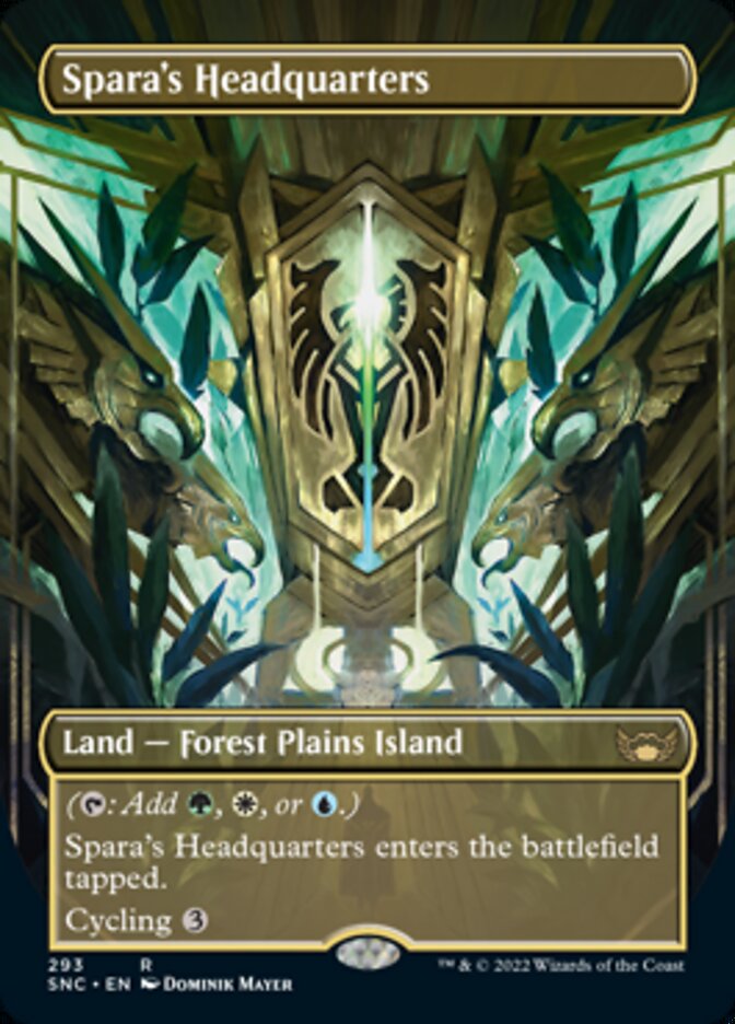 Spara's Headquarters (Borderless Alternate Art) [Streets of New Capenna] - Magic: The Gathering - Card Brawlers | Quebec | Canada |