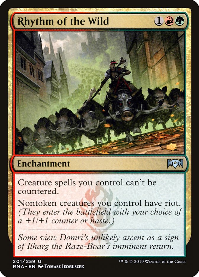 Rhythm of the Wild [Ravnica Allegiance] - Magic: The Gathering - Card Brawlers | Quebec | Canada |