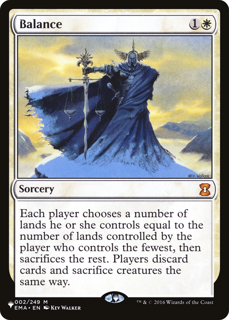 Balance [The List] - Magic: The Gathering - Card Brawlers | Quebec | Canada |