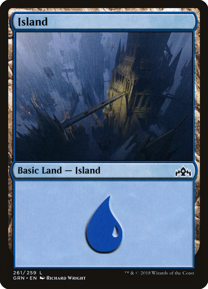 Island (261) [Guilds of Ravnica] - Magic: The Gathering - Card Brawlers | Quebec | Canada |
