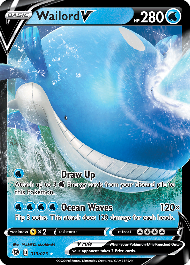Wailord V (013/073) [Sword & Shield: Champion's Path] - Pokémon - Card Brawlers | Quebec | Canada |