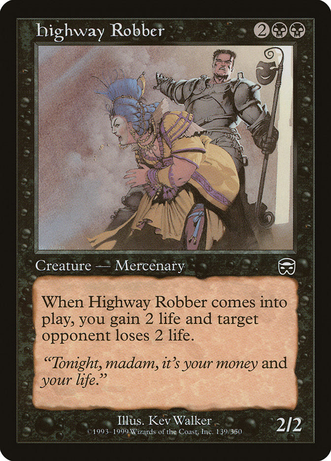 Highway Robber [Mercadian Masques] - Magic: The Gathering - Card Brawlers | Quebec | Canada |