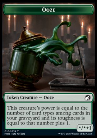 Human // Ooze Double-Sided Token [Innistrad: Midnight Hunt Tokens] - Magic: The Gathering - Card Brawlers | Quebec | Canada |