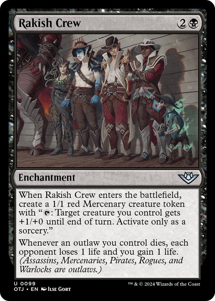 Rakish Crew [Outlaws of Thunder Junction] - Magic: The Gathering - Card Brawlers | Quebec | Canada |