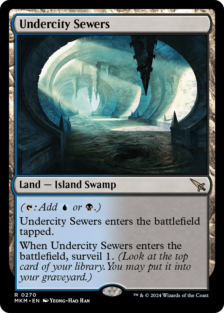 Undercity Sewers [Murders at Karlov Manor] - Magic: The Gathering - Card Brawlers | Quebec | Canada |
