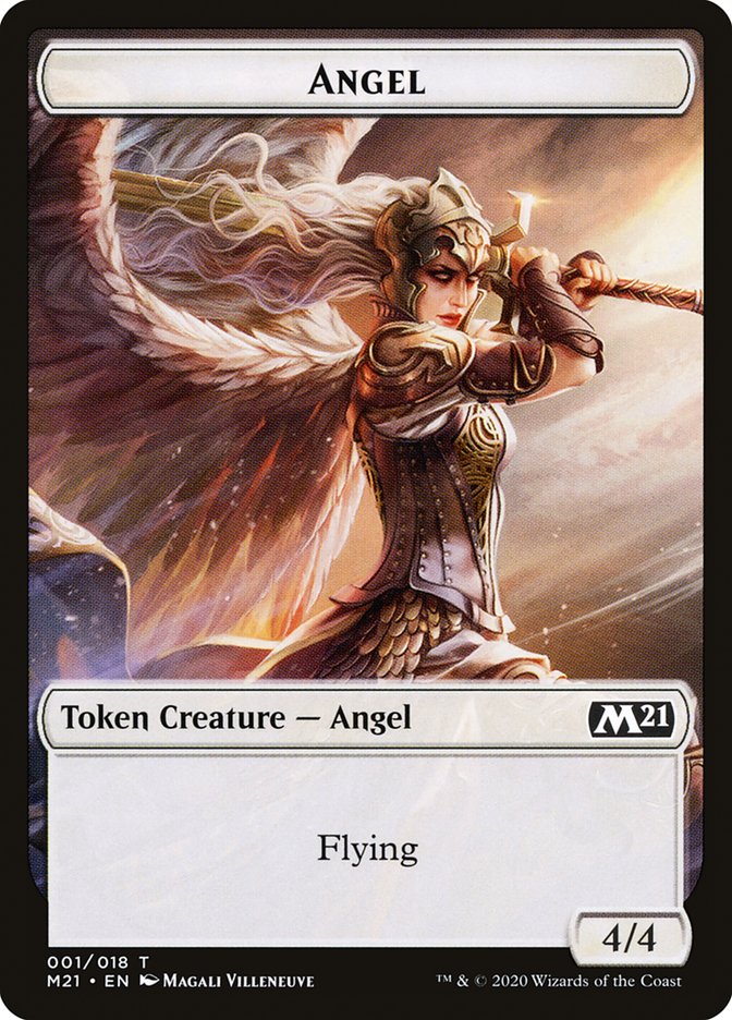 Angel Token [Core Set 2021 Tokens] - Magic: The Gathering - Card Brawlers | Quebec | Canada |