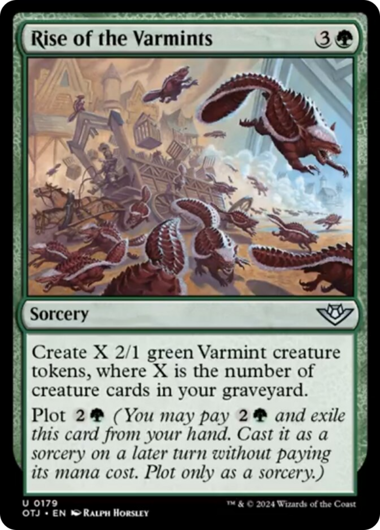 Rise of the Varmints [Outlaws of Thunder Junction] - Magic: The Gathering - Card Brawlers | Quebec | Canada |