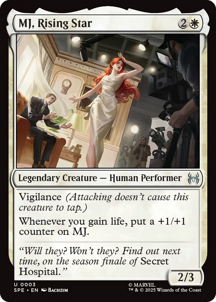 MJ, Rising Star [Marvel's Spider-Man: Eternal-Legal] - Magic: The Gathering - Card Brawlers | Quebec | Canada |