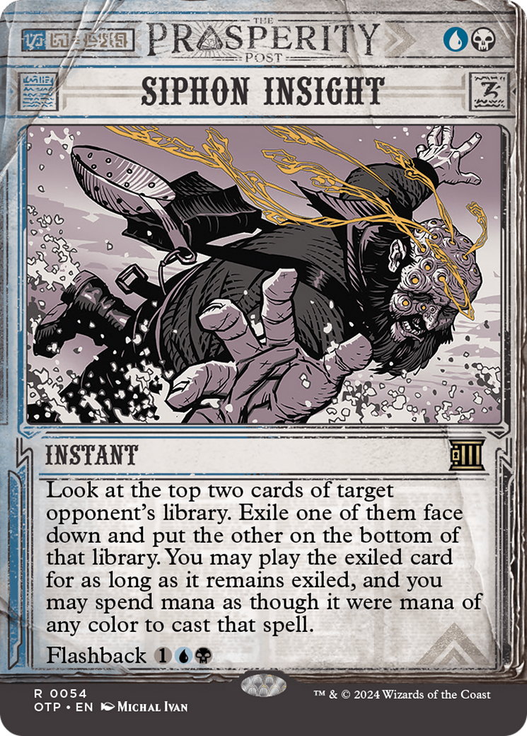 Siphon Insight [Outlaws of Thunder Junction: Breaking News] - Magic: The Gathering - Card Brawlers | Quebec | Canada |