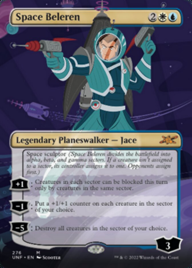 Space Beleren (Borderless) [Unfinity] - Magic: The Gathering - Card Brawlers | Quebec | Canada |
